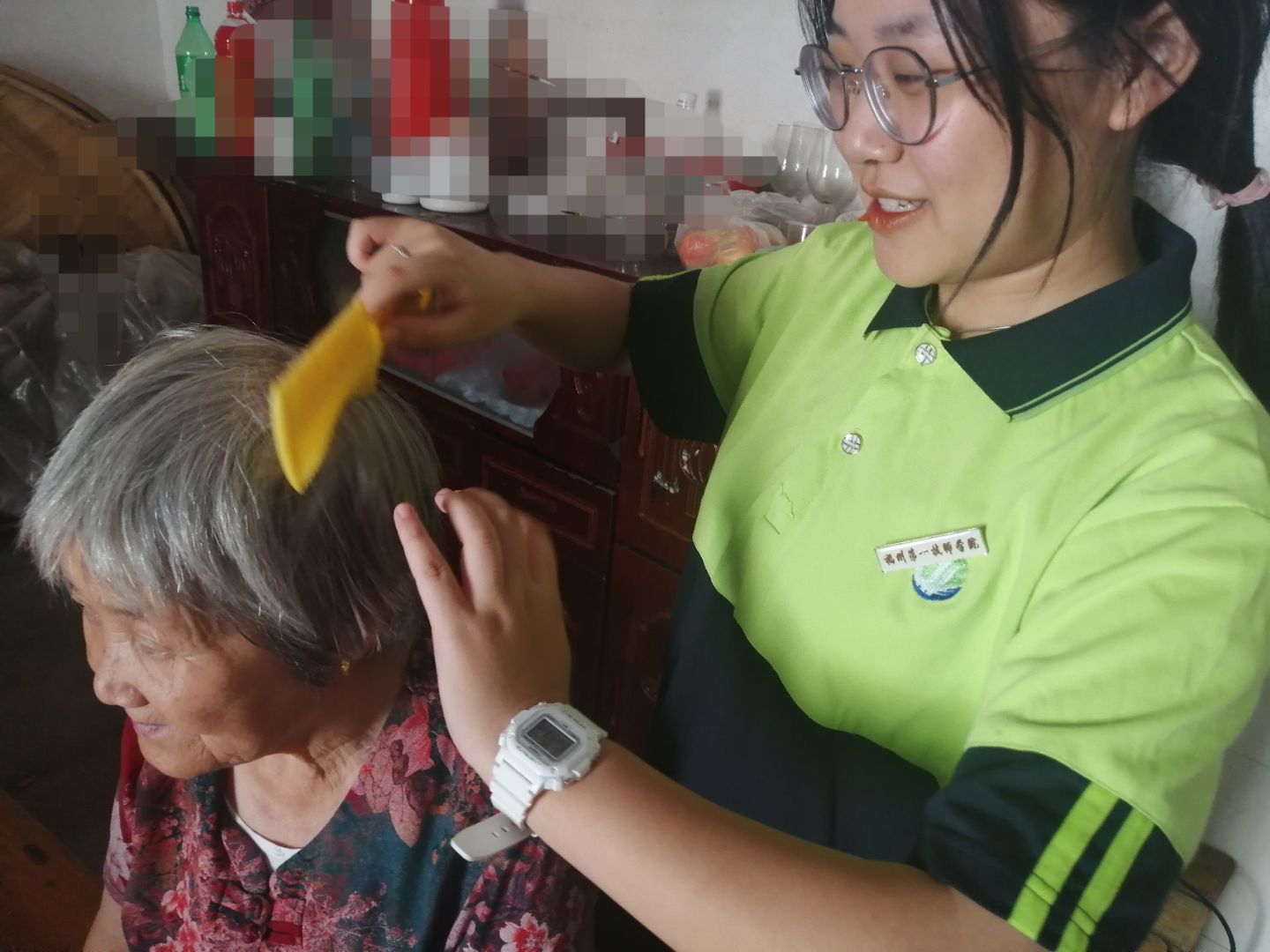 福州一技师开展重阳节系列活动(图2)